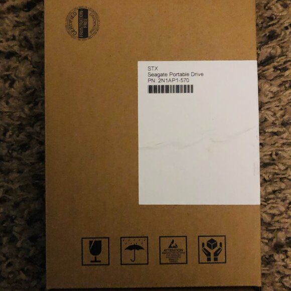 Seagate External USB 3.0 Portable Hard Drive - 1TB - Picture 2 of 2